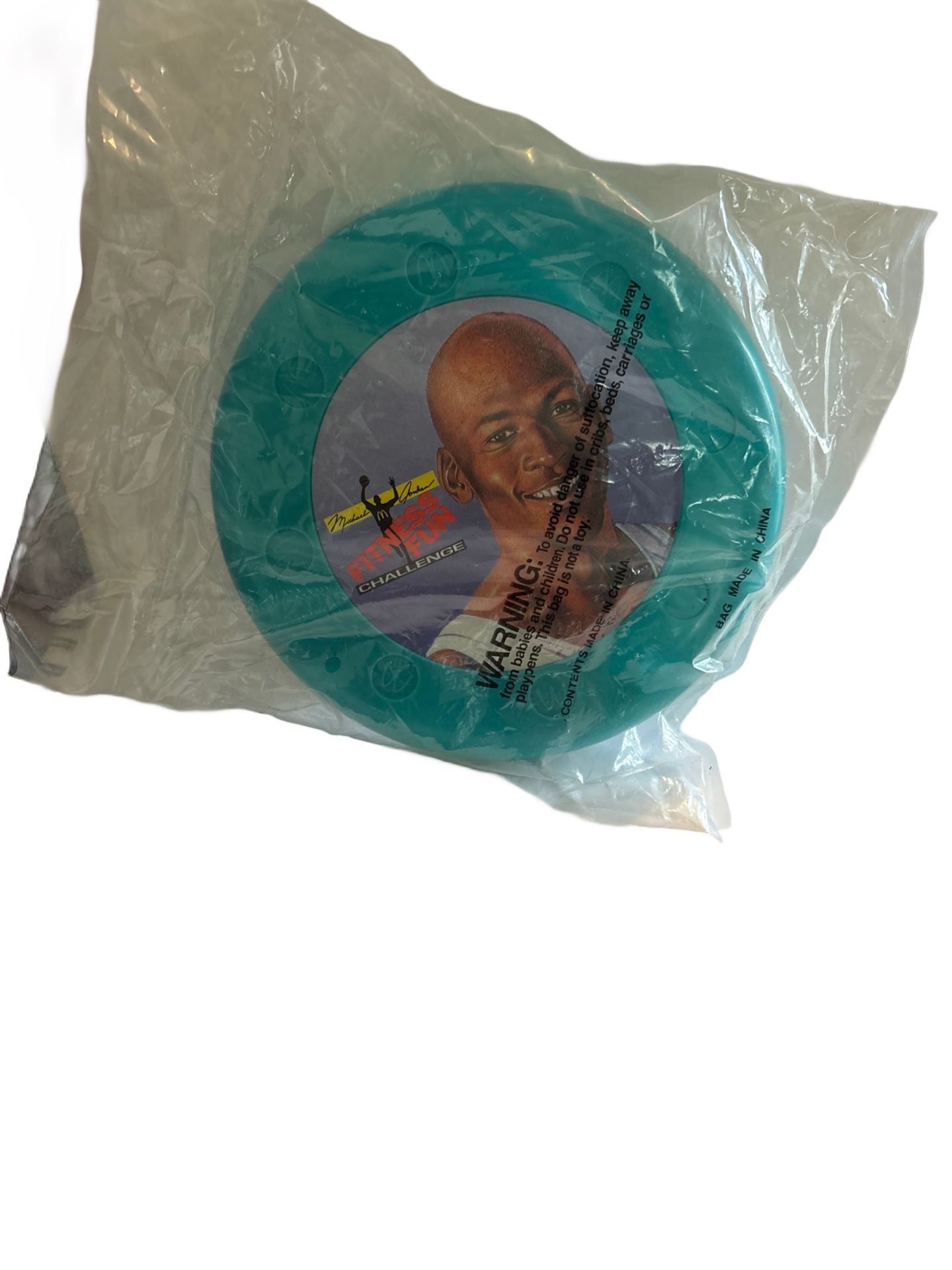 1991 Michael Jordon Chicago Bulls Flying Disc Vintage Toys