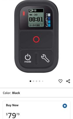 GoPro Smart Remote Control - Compatible with HERO8 Black, MAX, HERO7 Black, HERO6 Black, HERO5 Black, HERO5 Session, and Fusion