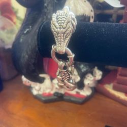 Sterling Silver Dragon Bracelet 