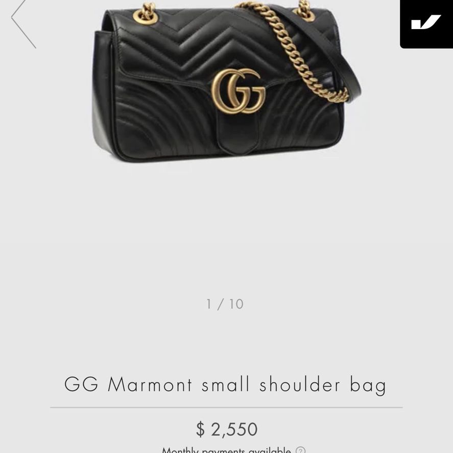 GG MARMONT SMALL SHOULDER BAG DUPE for Sale in Cypress, TX - OfferUp