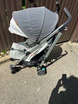 UPPAbaby MINU V2 Stroller Greyson Charcoal Melange Lightweight Travel RETAIL  $380