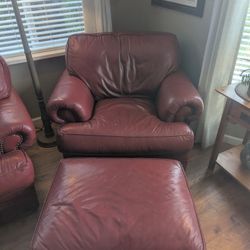 Lounger Chair And Ottoman