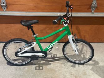 Woom 3 16 inch kids bike light weight aluminum
