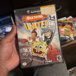 Nicktoons Unite Gamecube Game