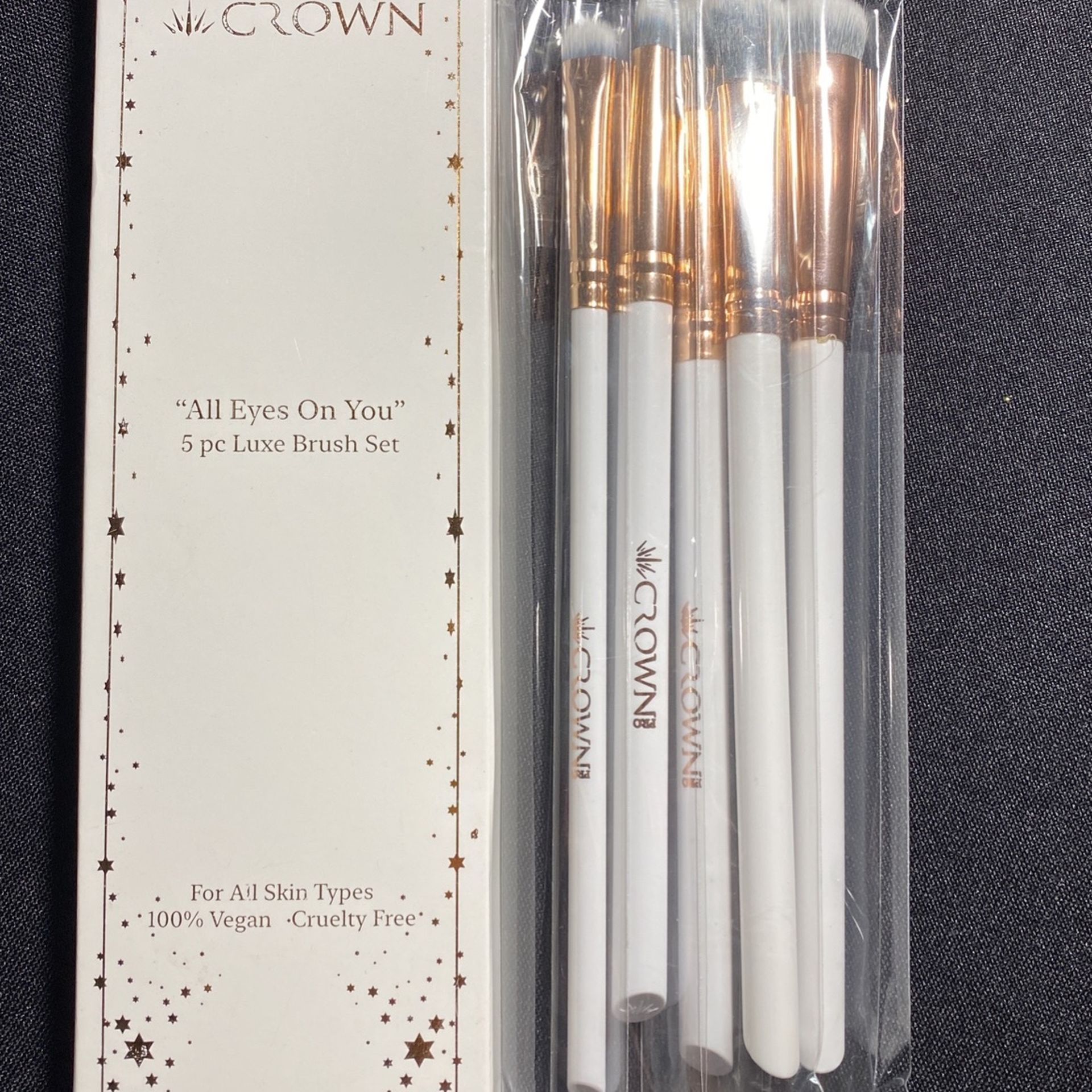 Crown All Eyes On You 5 Piece Luxe Brush Set