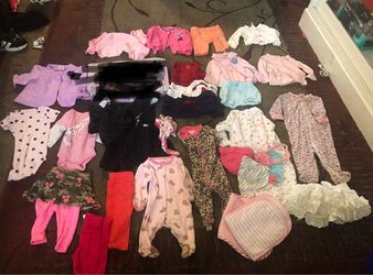 Baby girls clothes size 0-3 to3months