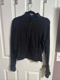 Lululemon Black Full-Zip Athletic Jacket