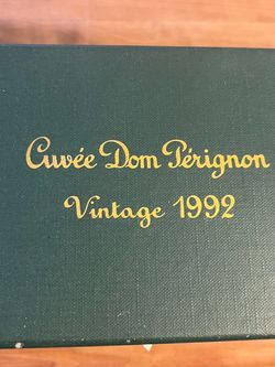 New/Sealed Vintage 1992 Dom Perignon Champagne