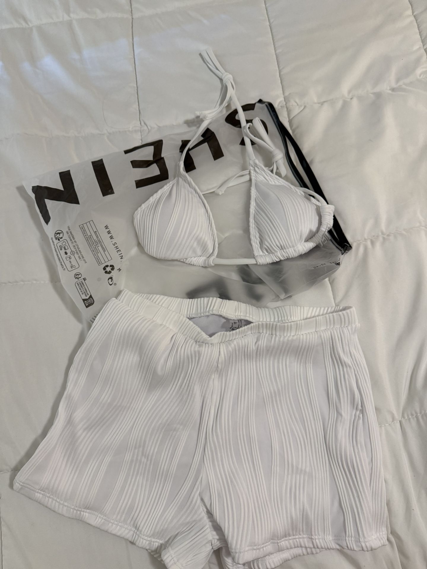 White Bikini Set