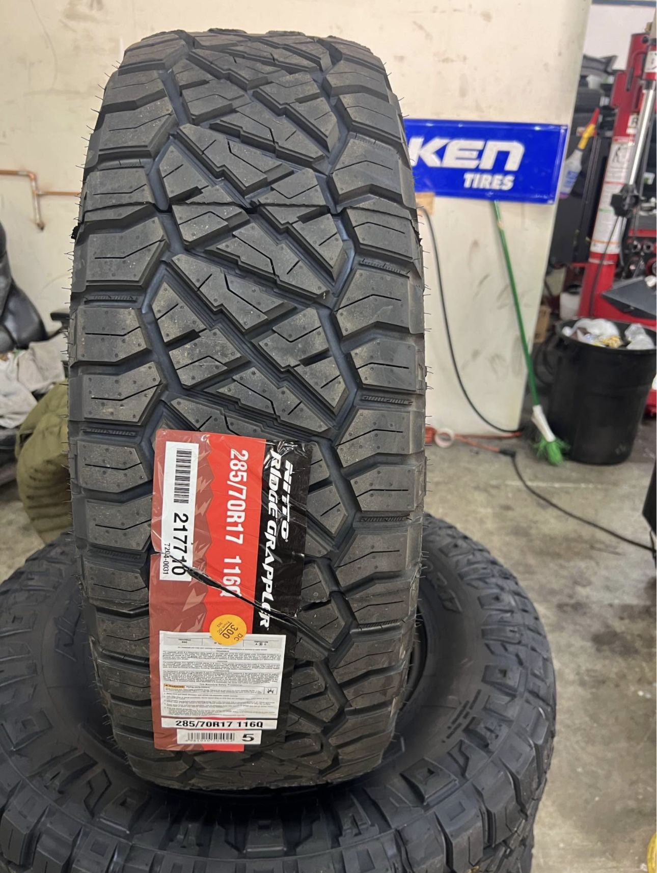 New Tires 285/70R17 Nitto Ridge Grappler For Sale, FINANCING AVAILABLE