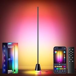 RGB Floor Lamp, Smart LED Corner Lamp
