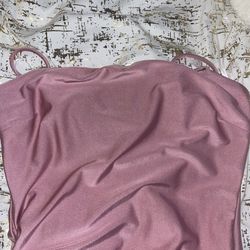 Satin Pink Short Dress