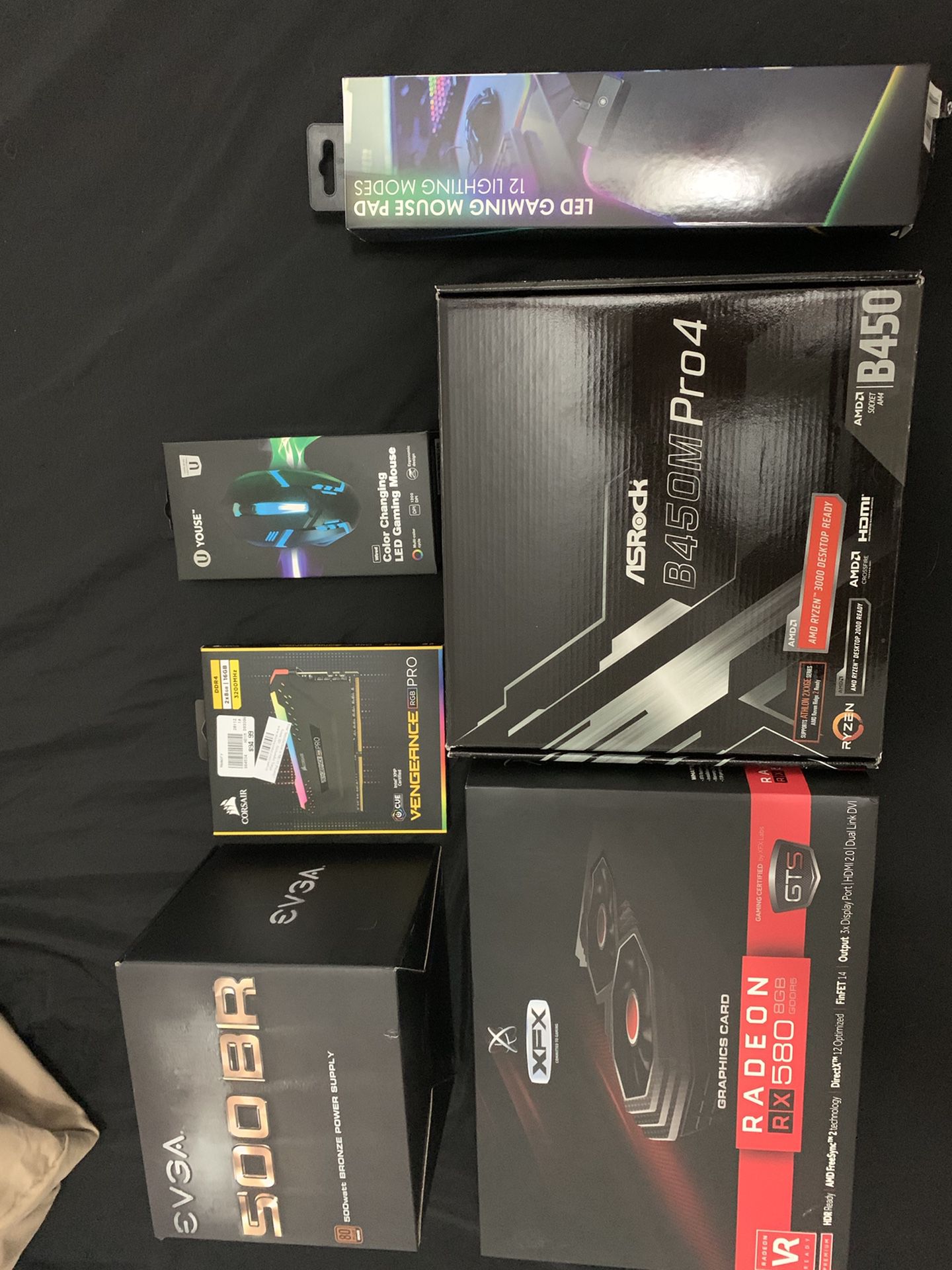 Gaming Computer Parts (New and open box)