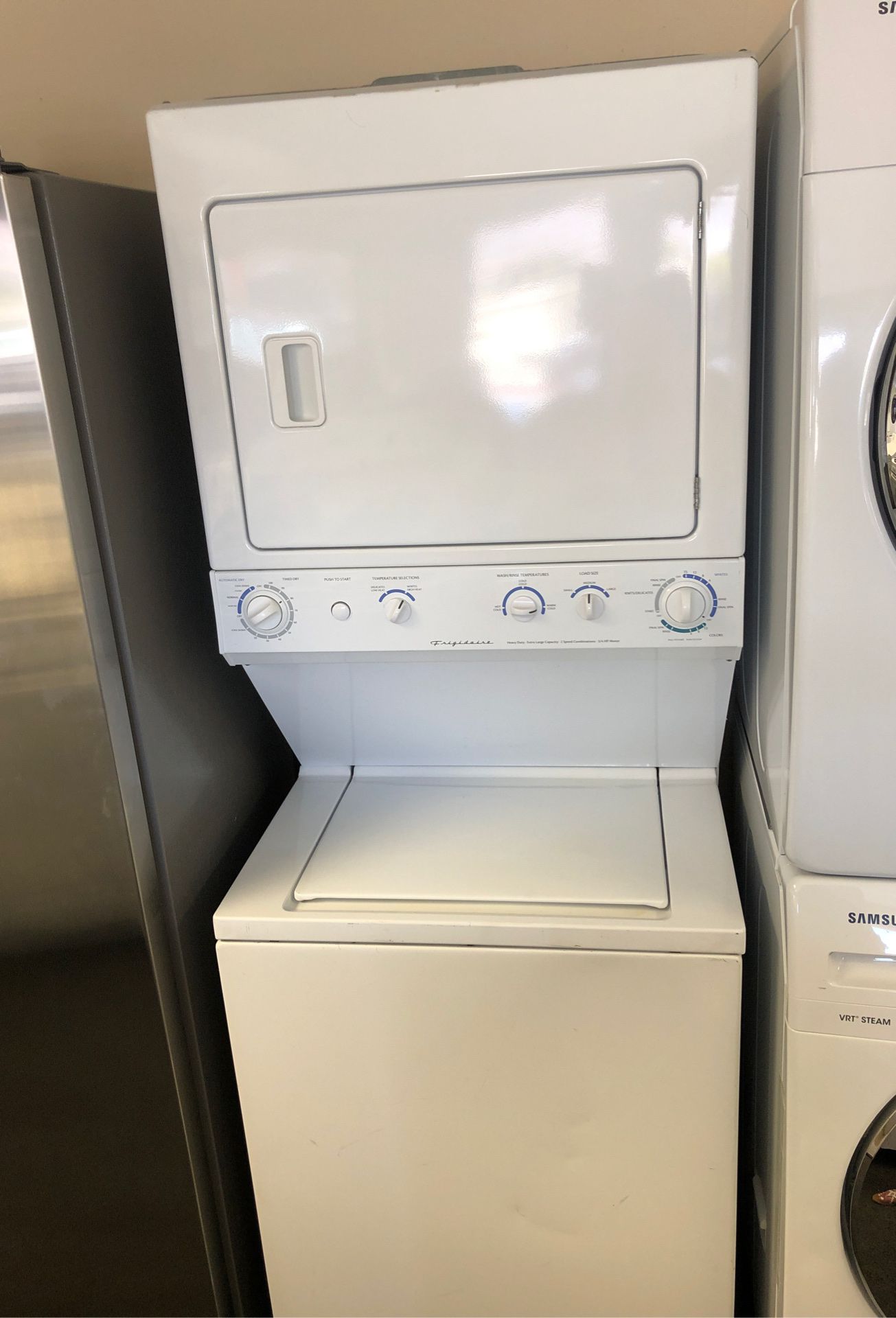 Frigidaire Stackable Washer & Dryer set (Gas & Electric)