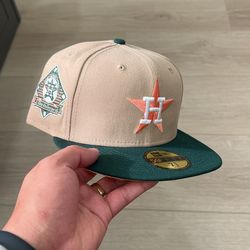 Houston Astro New Era Hat Size 7 5/8