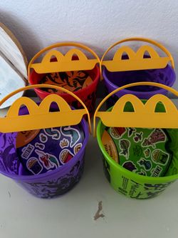 McDonald’s boo buckets. $2 each or all for $6
