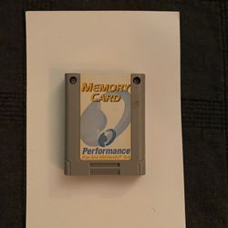 Memory Card Performance For Nintendo 64