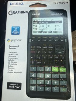 CASIO GRAPHING CALCULATOR fx-9750GlII