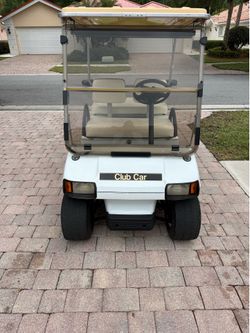 Fully restored Villager Club Car golf cart