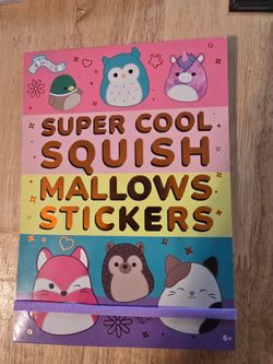 Squishmallow Sticker Book