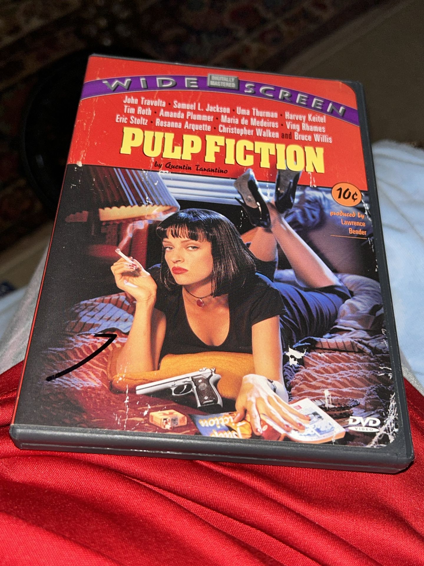 Free!!! Vintage 1998 Pulp Fiction Dvd