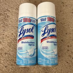 New Lysol Sanitizer Spray $2 Each