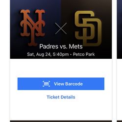 Padres Vs Mets