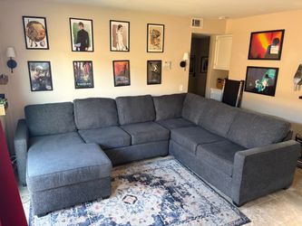 Living Spaces Sectional Sofa