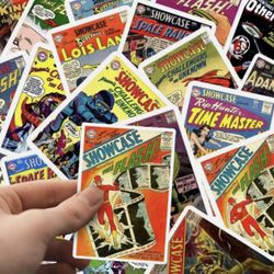 Showcase Comic Book Stickers 40 Piece