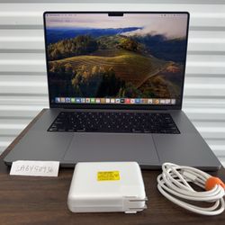 16” M1 Max MacBook Pro 32gb 1TB #855