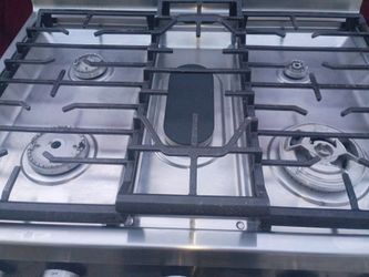 Gas powered Samsung oven