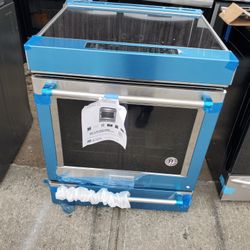 kitchen aid digital inducción stove  new open box convención warranty