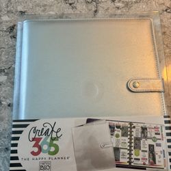Happy Planner Silver Portfolio For Big Planner