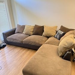 Tri-Earthtones Sectional