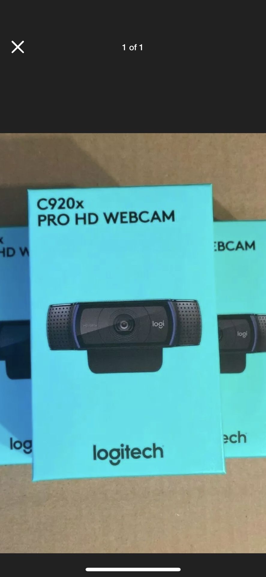 Logitech C920x Pro HD Webcam 1080p XSplit