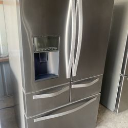 Whirlpool 5 Door Stainless Refrigerator