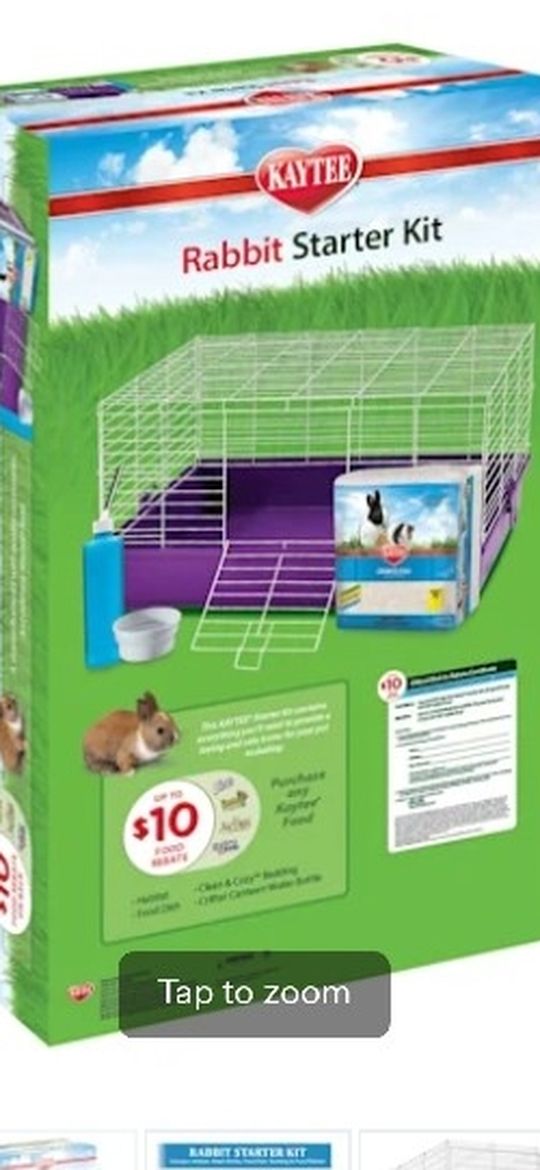 Large Rabbit/Hamster Crate By Kaytee