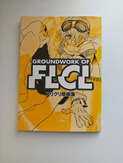 Groundwork of FLCL Illustration Art Book Gainax Original 2001 Print