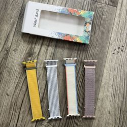 Stretchy Nylon Bands Compatible with Apple Watch