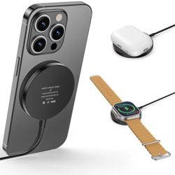 3 in 1 Magnetic Wireless Charging Pad