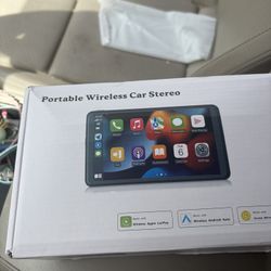 Portable wireless Car Stereo 
