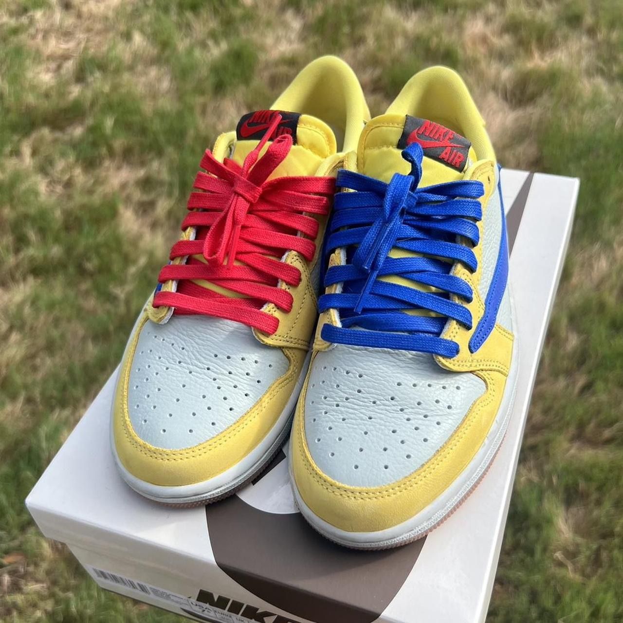 Travis Scott Canary Jordan Sz6M