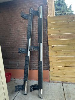 Chrome Truck Side Step Running Boards Pair