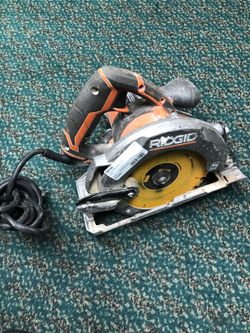 RIDGID Circular Saw !! Negotiable!!