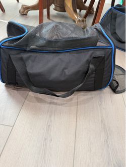 Soft carrier for small dog or cat