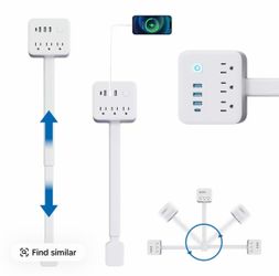 Outlet Extender Stick for Behind Couch Outlets