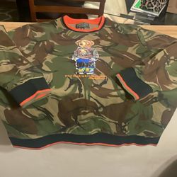 Polo Camo Sweatshirt XXL 