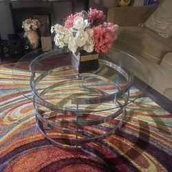 Living Room Table Glass 