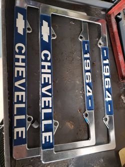 plate cover 1964 Chevelle