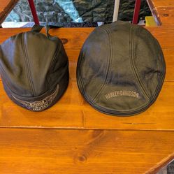 Harley Davidson Leather Hats 